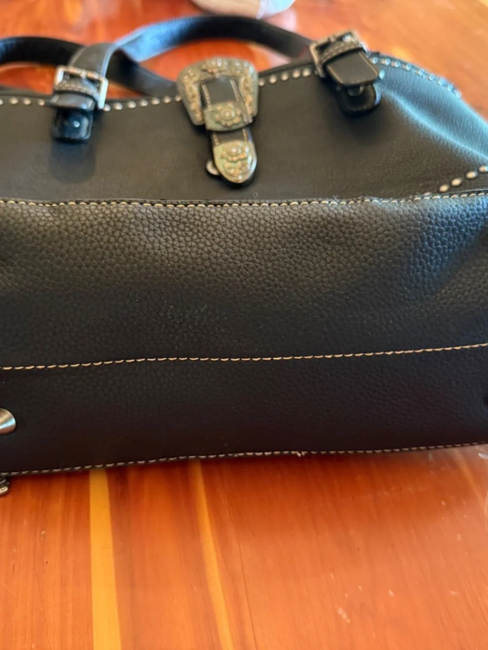 Western Cow hide tote purse